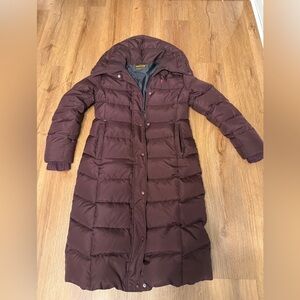 Brooklyn Industries Burgundy Down Coat medium
